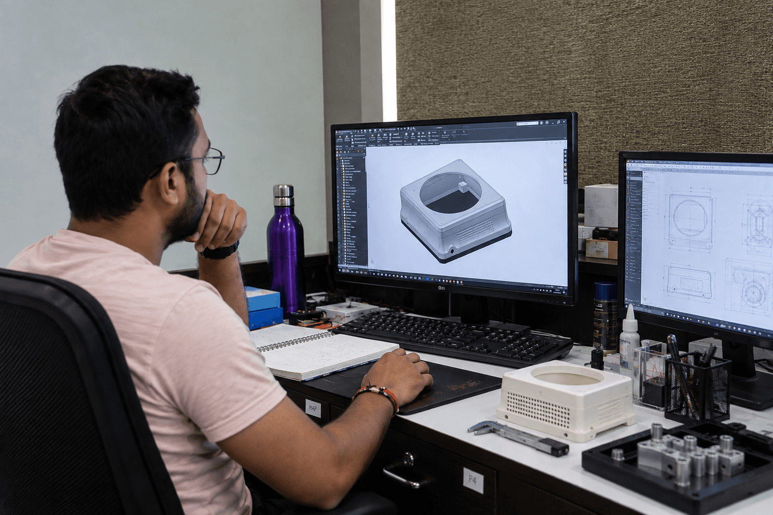 Mechanical Build at Mindron Lab